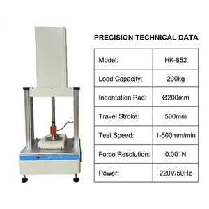 Testeur automatique <span class=keywords><strong>de</strong></span> dureté et <span class=keywords><strong>de</strong></span> fatigue par indentation <span class=keywords><strong>de</strong></span> mousse <span class=keywords><strong>de</strong></span> polyuréthane pour <span class=keywords><strong>matelas</strong></span>, canapé, coussin, test en laboratoire - Product Image 2