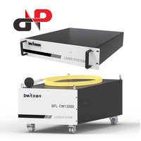 Câble de 25 m, source laser à fibre BWT, 6000 W, 6 kW, BFL-CW6000 pour machine de découpe laser