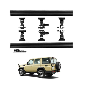 Marchepieds électriques latéraux pour Toyota <span class=keywords><strong>Land</strong></span> <span class=keywords><strong>Cruiser</strong></span> LC100 <span class=keywords><strong>BJ73</strong></span> (2020-2025) – Améliore l'esthétique des modèles LC 200 et 300 - Product Image 1