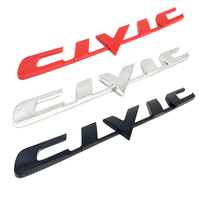Autocollant de carrosserie ABS pour voiture, lettrage de coffre arrière, écusson pour Accord, Odyssey, Civic, Fit, Jazz, City, CR-Z, Spirior, Excelle
