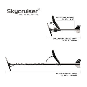 Onderwater Dtecteur De Mtaux Skycruiser Lange Range Goud Metaaldetector S9 Waterdichte Professionele Oplaadbare Industriële Locat - Product Image 3