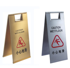 الأكثر مبيعاً لا توجد لافتة لوقوف السيارات لوحة إشارة Waring من الفولاذ المقاوم للصدأ قابلة للطي - Product Image 4