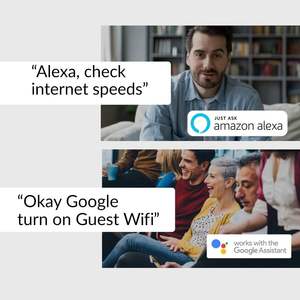 Sistema de Wi-Fi de malla inteligente para todo el hogar <span class=keywords><strong>AC1900</strong></span> de doble banda de alto rendimiento con controles parentales Enrutador compatible con 5G para el enrutador de La DIR-L1900-US - Product Image 3