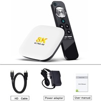 H96 MAX M2 Octa Core Android 8K Smart TV Box Reproductor Multimedia 8K Compatible con Reino Unido, Alemania, Francia, Italia, España, Estados Unidos, Canadá, Arabia Saudita, Emiratos Árabes Unidos Venta al por Mayor