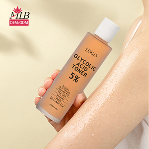 Etiqueta privada Ácido glicólico 5% Solución tonificante Exfoliar Hidratante Brillo Tónico Glicólico para la piel - Product Image 6