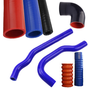 Personalizzato intrecciato flessibile auto auto sistema di raffreddamento flessione del riscaldatore del radiatore tubo flessibile del silicone/tubo/tubo