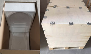 โถสุขภัณฑ์ติดผนังแบบไร้ขอบ สีสันสดใส ขายดี โถสุขภัณฑ์แบบแขวนผนังสำหรับห้องน้ำ ขายส่งโถสุขภัณฑ์แบบแขวนผนัง - Product Image 6