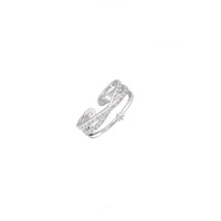 Nouveautés : Bague en laiton plaqué or, style minimaliste, tendance INS, pour femme, vente en gros