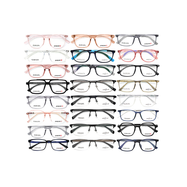 Wholesale Ready Stock Cheap Price Assorted Acetate Tr90 Metal EyeglaSses Frame Optical Glasses Eyewear Frames for Eye Glasses