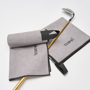 Toalla de Golf de Microfibra de Secado Rápido, Ecológica, Sublimada Personalizada de Alta Calidad, 40x60 cm, con Diseño Deportivo y Logotipo Tejido de la Marca <span class=keywords><strong>Lenna</strong></span> - Product Image 1