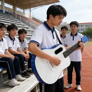 <span class=keywords><strong>Guitare</strong></span> intelligente à LED avec nouvelle conception 2025, <span class=keywords><strong>guitare</strong></span> intelligente OEM pour débutants et établissements d'enseignement musical - Product Image 2