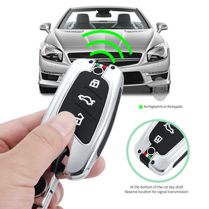 Nueva Funda Protectora para Llave de Coche <span class=keywords><strong>MG</strong></span> <span class=keywords><strong>ZS</strong></span> MG6 EV EZS HS EHS 2019 2020 <span class=keywords><strong>2021</strong></span> para Roewe RX5 I5 I6 RX3 RX8 ERX5, Accesorios para Llavero - Product Image 4