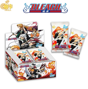 Nouvelles boîtes de boosters de cartes à collectionner <span class=keywords><strong>YouKa</strong></span> Bleach Anime pour les loisirs, les cadeaux, la boîte surprise mystère - Product Image 1