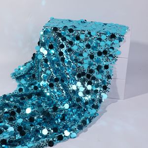 5mm18mm maille à paillettes avec broderie de perles pour robe de soirée pour femmes <span class=keywords><strong>ensemble</strong></span> de scène nappe de fond en tissu - Product Image 1