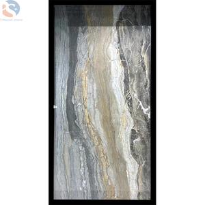 Surface solide en pierre blanche de dalle de Calacatta Qutarz fabriquée en Chine - Product Image 6