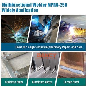 Machine à souder multifonctionnelle 6 en 1 220V MPRO-250 <span class=keywords><strong>MIG</strong></span> <span class=keywords><strong>TIG</strong></span> <span class=keywords><strong>MMA</strong></span> Découpe <span class=keywords><strong>Plasma</strong></span> Soudeurs portables pour atelier à domicile Soldadora <span class=keywords><strong>Mig</strong></span> - Product Image 5