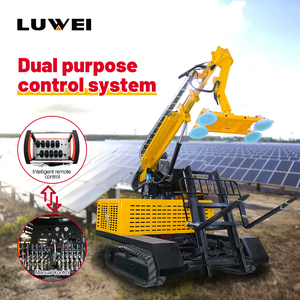 Nhà sản xuất cung cấp năng lượng mặt trời Máy móc cài đặt Crawler panel năng lượng mặt trời Máy cài đặt cho núi quang điện cài đặt - Product Image 1