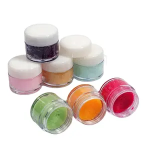 NEW design 7 Flavors private lip scrub clean lip skin and product natural lip scrub