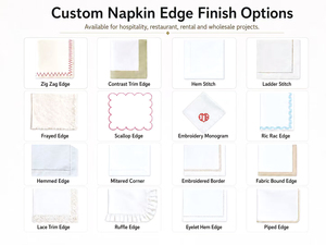 100% Cotton Linen Napkin Chair Covers-Customizable Colors for Easter Weddings Parties-Decorative <b>Tablecloths</b> Dining Accessories - Product Image 6