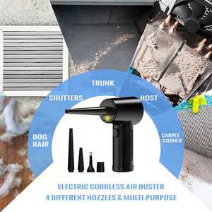 Không Dây Air Duster Cleaner Đa Sử Dụng Máy Tính PC Máy Tính Xách Tay USB Cầm Tay Đ<span class=keywords><strong>i</strong></span>ện Không Dây Nén Khí Thổ<span class=keywords><strong>i</strong></span> Súng - Product Image 5