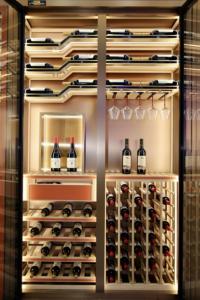 Luxury Dual Zone Built-In <strong>Wine</strong> Cooler Refrigerated Display <strong>Cabinet</strong> and Cellar for Living Room with Drawer Slide Accessories - Product Image 2