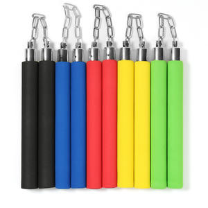 Nunchakus rembourrés en mousse, métal, <span class=keywords><strong>Bruce</strong></span> Lee, Kung Fu, arts martiaux, 2024 - Product Image 1