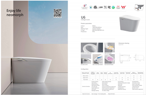 En gros <span class=keywords><strong>WC</strong></span> intelligent électrique automatique à poser au sol avec bidet intégré, Sanitaire de salle de bain - Product Image 2