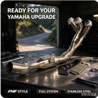 Système d'échappement complet de course modifié de qualité européenne pour moto V8, compatible JOG V8, DIO, BWS, ZX, DIO90, RR, DIO 26AA, ZX 26AA