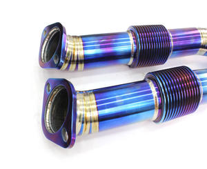 Alliage de titane d'échappement Catback personnalisé pour Nissan Gtr/gt-r R35 3.8tt 101mm tuyau en Y tuyau d'échappement silencieux système d'échappement d'échappement - Product Image 2