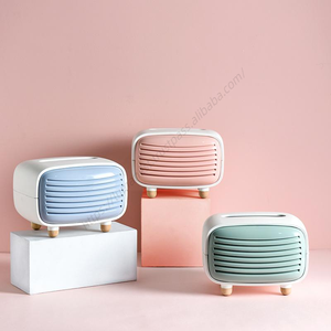 Caja de pañuelos con forma de radio retro al por mayor, soporte de plástico para servilletas para mesa de sala de estar - Product Image 1