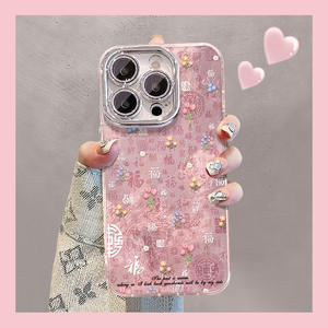 Coque de téléphone miroir à paillettes diamantées avec nœud pour iPhone 16 17 Pro Max 15 Pro 14 13 12, étui laser - Product Image 2