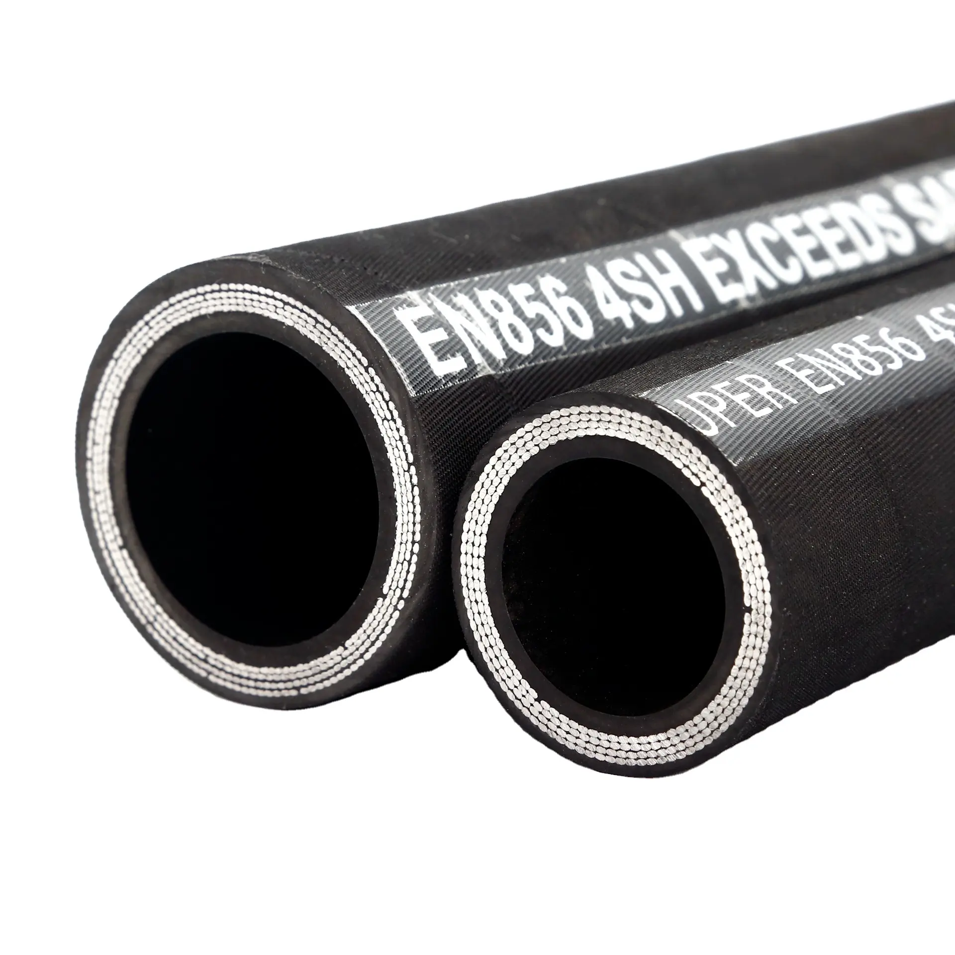 SAE100 R1AT/ DIN En853 1SN Smooth Cover Rubber Hydraulic Hose High Pressure Rubber Hose