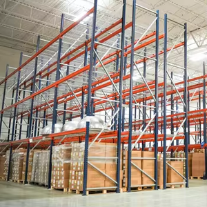 ระบบชั้นวางเหล็กแบบเบา ดีไซน์ทรงหยดน้ำ แบบเลือกได้ 5 ชั้น ป้องกันการกัดกร่อน ผิวขัดเงา สำหรับคลังสินค้าขนาดใหญ่ - Product Image 4