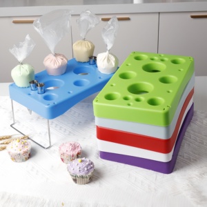 <span class=keywords><strong>Support</strong></span> pliable en gros pour <span class=keywords><strong>poche</strong></span> <span class=keywords><strong>à</strong></span> <span class=keywords><strong>douille</strong></span>, avec pieds en acier inoxydable, pour ensemble de douilles et outils de pâtisserie - Product Image 4