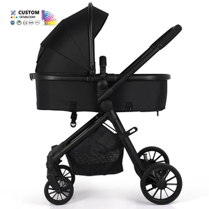 Coches Para Bebes passeggino di lusso per bambino 4 in 1 Kinderwagen pieghevole bambino bambino passeggino carrozzina 3 in 1 con seggiolino auto - Product Image 3