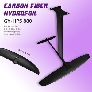 Venta caliente HPS880 Fibra de carbono Hydrofoil Efoil Motor Windfoil Tablas de surf Jumping Foil Wind Foil Herramientas para deportes acuáticos - Product Image 1