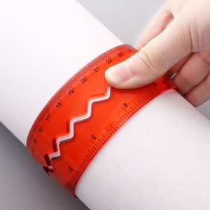 2020 mở trường quà tặng cho sinh viên trẻ em 30cm nhựa thẳng linh hoạt Cai Trị ưa thích văn phòng phẩm - Product Image 5