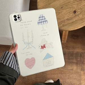 Étui de protection pour <span class=keywords><strong>tablette</strong></span> <span class=keywords><strong>Apple</strong></span> iPad, design mignon et pratique, séparation magnétique, compatible avec les modèles Air, Pro 13 pouces et Mini 10e génération - Product Image 3