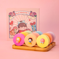 Coffret Cadeau de Bombes de Bain Naturelles Bio Effervescentes de Luxe à Marque Blanche pour Enfants avec Jouet