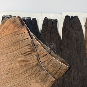 Herrera Xo Weft Hole Invisible Tape Extensiones De Cabello Humano Natural Butterfly Volume Genius Weft Human Hair Extensions - Product Image 1