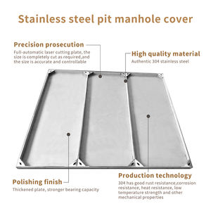 Benteng High Quality 304 Stainless Steel <b>Manhole</b> <b>Cover</b> with 2BA Surface Finish Weatherproof Material for Year-<b>Round</b> Durability - Product Image 3