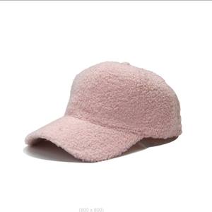 Logo personalizzato inverno Fuzzy cappellini da Baseball soffice orsacchiotto in pile Faux lana di agnello <span class=keywords><strong>cappello</strong></span> da Baseball per le donne degli uomini - Product Image 6