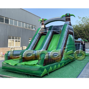 Combo inflable grande y divertido, pista de obstáculos para fiestas, para viajes de equipo - Product Image 3