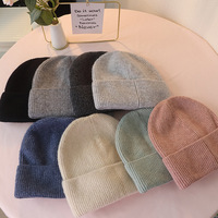 Gorro de Punto de Lana Acrílica al por Mayor, Unisex, para Adultos, Gorro de Invierno para Esquiar, Hacer Snowboard, Actividades al Aire Libre, Regalo de Navidad, 56-58 cm de Circunferencia de Cabeza