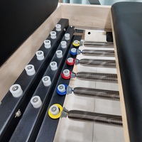 Reformer de Pilates de Madera de Arce de Alta Calidad y Durabilidad, Multifuncional, Tamaño Completo, 3 en 1, con Torre