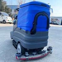 Nettoyeur-sécheur de sols intelligent à faible bruit 750, directement de l'usine, pour le nettoyage des centres commerciaux, supermarchés, hôtels, usines et entrepôts