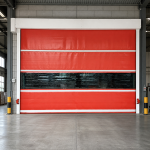 Puerta Rápida En PVC de Acción Rápida, Motorizada, Para Taller y Garaje - Product Image 1