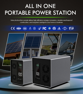 สถานีพลังงานสำรองแบบพกพา Rock New Energy 1000W 500W ความจุแบตเตอรี่ 2009Wh เครื่องกำเนิดพลังงานแสงอาทิตย์ ชาร์จไร้สาย สำหรับการตั้งแคมป์ - Product Image 6
