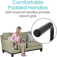Barre de soutien médical pour lit, pour personnes âgées, en aluminium, design réglable, sac de rangement gratuit, fixation, fournitures thérapeutiques