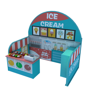 Équipement de terrain de jeu intérieur pour enfants Équipement de jeu doux Équipement d'amusement intérieur pour maison de crème glacée - Product Image 1